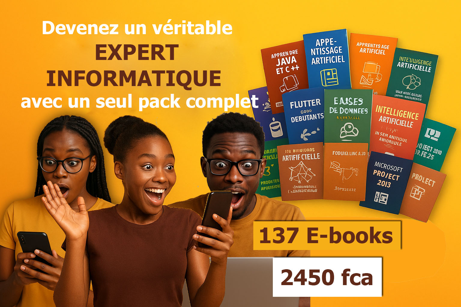 Image Devenez un véritable expert informatique avec un seul pack complet !