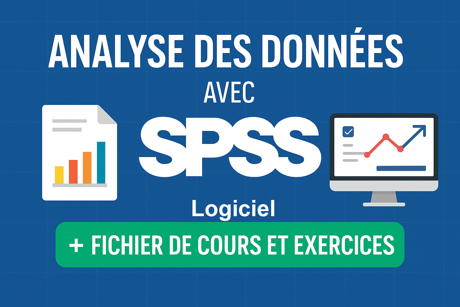 Image Maîtrisez l'Analyse de Données : Devenez Expert SPSS + Logiciel Offert
